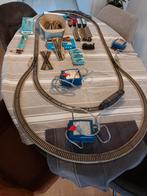 Marklin analoog veel rails 1 loc en 1 ns 1202 trein, Hobby en Vrije tijd, Modeltreinen | H0, Wisselstroom, Ophalen of Verzenden