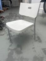 2 IKEA Herman Stoelen - Wit, Ophalen, Kunststof, Gebruikt, Twee