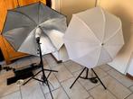 Foto- & Videostudio Lichtset o.a. lampen, statieven, softbox, Ophalen, Gebruikt, Lamp of Flitsset