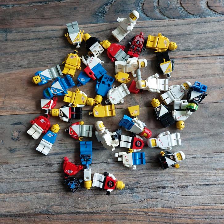 Vintage Lego Classic Space Minifigs lot, Kinderen en Baby's, Speelgoed | Duplo en Lego, Gebruikt, Lego, Losse stenen, Ophalen of Verzenden