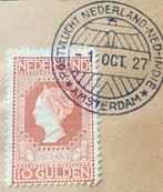 NVPH 101 uit 1913 SUPER ZELDZAAM LUCHTPOST STEMPEL!, Postzegels en Munten, Postzegels | Nederland, Ophalen of Verzenden, T/m 1940
