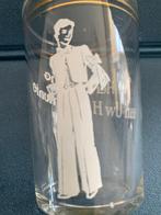 Zeer oud eerste communie glas uit 1953, Ophalen of Verzenden