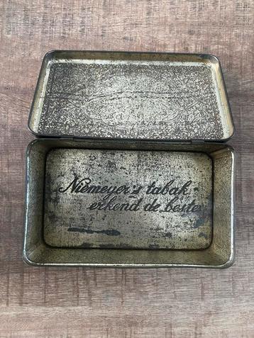 Oude Niemeyer's Tabaksblik beschikbaar voor biedingen