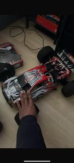 Hpi trophy truggy en hpi savage 25 nitro, Hobby en Vrije tijd, Ophalen of Verzenden, Gebruikt, 1:5 t/m 1:8, Auto