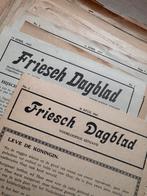100/150 uitgaves Friesch Dagblad 1945/1946 (oa nr. 1 t/m 29), Ophalen of Verzenden, Overige soorten, Nederland, Boek of Tijdschrift