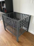 Box grijs, Kinderen en Baby's, Boxen, Ophalen, Gebruikt, Rechthoekig, In hoogte verstelbaar