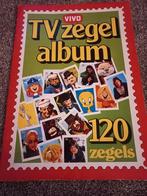 Vintage tv helden zegel/sticker album compleet 1976, Boeken, Film, Tv en Media, Ophalen of Verzenden, Zo goed als nieuw