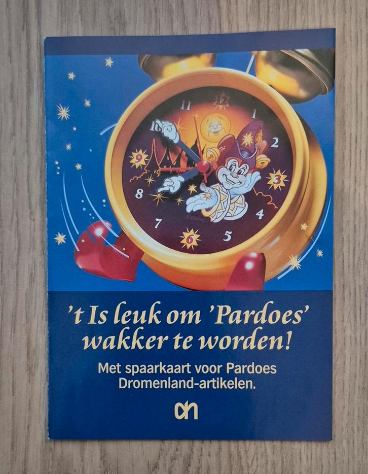 Efteling - folder AH 2002 met spaarstickers, Verzamelen, Efteling, Overige typen, Ophalen of Verzenden