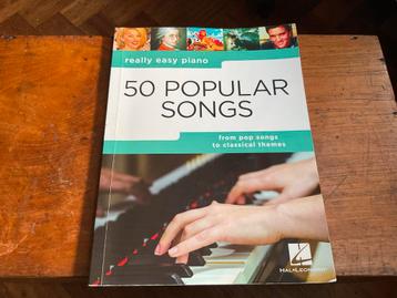 50 Populaire Nummers - Piano beschikbaar voor biedingen