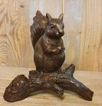 EEKHOORN OP TAK / bronzen beeld, Dierenbeeld, Nieuw, Info@huisentuindecoratiemarie.nl, Huis en tuin decoratie marie
