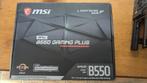 MSI MPG B550 Gaming Plus, Computers en Software, Moederborden, Ophalen of Verzenden, Nieuw, DDR4