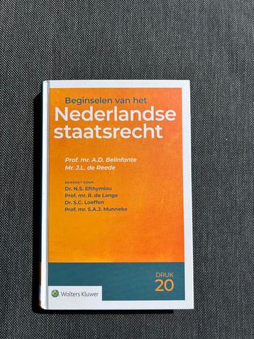 Beginselen van het Nederlandse staatsrecht - A.D. Belinfante beschikbaar voor biedingen
