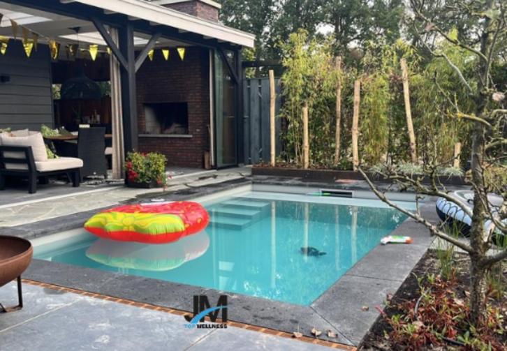 Zwembad HDPE 7 x 3,5 x 1,5 m HDPE Compleet ACTIE!!, Tuin en Terras, Zwembad-toebehoren, Nieuw, Ophalen