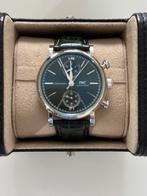 IWC Portofino Chronograph 39 Green in nieuwstaat, Ophalen, Staal, Overige merken, 1960 of later