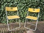 Klapstoelen, Huis en Inrichting, Stoelen, Ophalen, Kunststof, Gebruikt, Twee