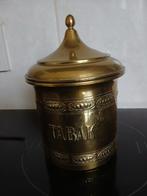 Mooie oude koperen tabakspot, Ophalen of Verzenden