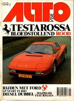 Autovisie rij indruk Ferrari Testarossa April 1985, Boeken, Auto's | Folders en Tijdschriften, Gelezen, Ferrari, Verzenden