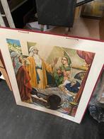 17x bijbelplaten - kringloopwinkel nochris 2.0 st Anna, Antiek en Kunst, Ophalen