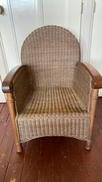 Rieten fauteuil, Ophalen of Verzenden, 75 tot 100 cm, Zo goed als nieuw