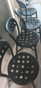 8 stoelen Magis pipe chair Jasper morisson., Ophalen of Verzenden, Zo goed als nieuw, Zwart