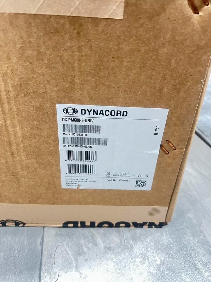 Dynacord Powermate 600-3 Mengpaneel Versterker 2x1000W, Muziek en Instrumenten, Versterkers | Keyboard, Monitor en PA, Nieuw, Monitor(versterker)