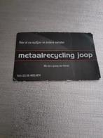 Gratis bij u af te halen oud ijzer, Ophalen, Gebruikt