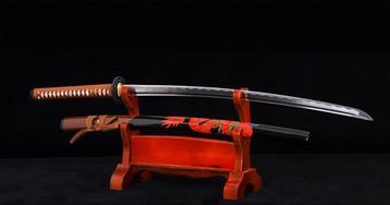 Scherp Japans samurai zwaard,  sabel, mes, dolk