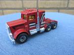 Matchbox Peterbilt Truck rood, Hobby en Vrije tijd, Modelauto's | Overige schalen, Ophalen of Verzenden, Zo goed als nieuw, Bus of Vrachtwagen