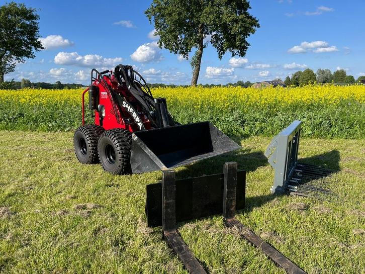 Skidsteer mini shovel Sherpa 100 Agri Line, Zakelijke goederen, Agrarisch | Werktuigen, Veehouderij, Overige, Overige typen, Ophalen