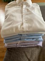 ETERNA OVERHEMDEN MAAT 39 WIT,ROZE,LILA, LICHTBLAUW, Overige kleuren, Eterna, Zo goed als nieuw, Halswijdte 39/40 (M)