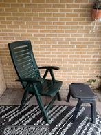 Curver standen stoel met voeten krukje, Ophalen, Gebruikt, Kunststof, Verstelbaar