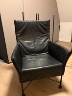 2x Montis Charly leren fauteuils, Huis en Inrichting, Fauteuils, Ophalen, Gebruikt, 50 tot 75 cm, Leer