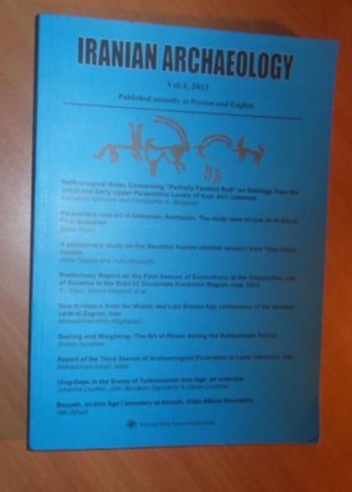 Iranian archaeology vol.4 2013, Boeken, Wetenschap, Zo goed als nieuw, Ophalen of Verzenden