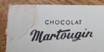 België chocolade martougain oud reclame kaart blanco paleis, Verzamelen, Merken en Reclamevoorwerpen, Gebruikt, Ophalen of Verzenden