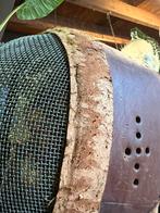 Antiek Frans masker, scherm masker, Ophalen of Verzenden