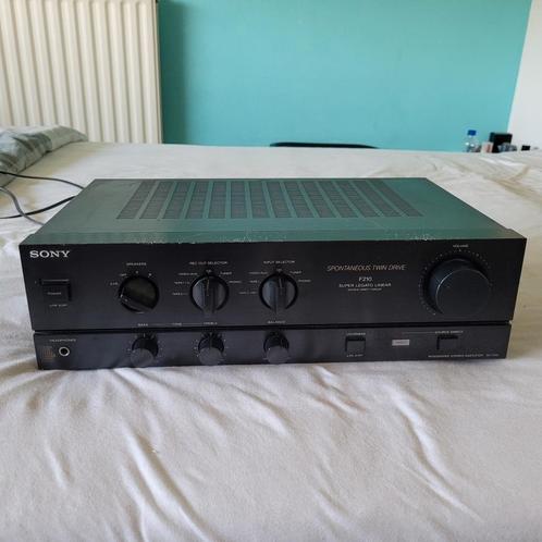 Sony versterker, receiver, F210, sporten direct circuit, Audio, Tv en Foto, Versterkers en Receivers, Zo goed als nieuw, 120 watt of meer
