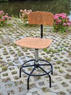 Tekentafelstoel/atelierstoel/bureaustoel, Huis en Inrichting, Bureaustoelen, Ophalen, Zwart