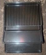 3 ZGAN bakplaten en 1 ovenrek ovenrooster 35 cm x 42,5 cm, Ophalen of Verzenden, Zo goed als nieuw, Minder dan 45 cm, Minder dan 45 cm