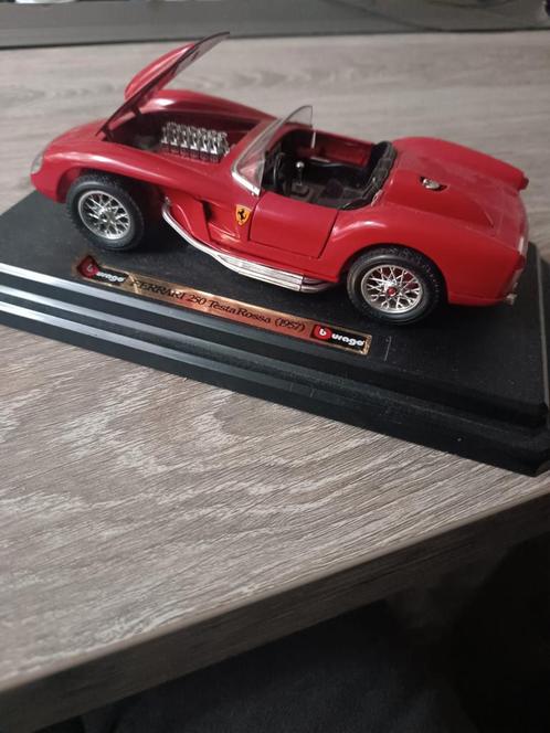 Bburago Ferrari 250 Testarossa (1957) Modelauto 1:24, Hobby en Vrije tijd, Modelauto's | 1:18, Zo goed als nieuw, Auto, Bburago