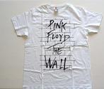 Pink Floyd  zeer mooie The Wall t shirt wit sh 123 maat L, Verzenden