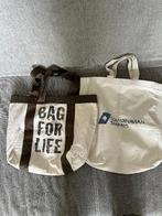 shoppers met reclameopdruk dik katoen, Sieraden, Tassen en Uiterlijk, Tassen | Reistassen en Weekendtassen, 40 tot 60 cm, 30 cm of meer