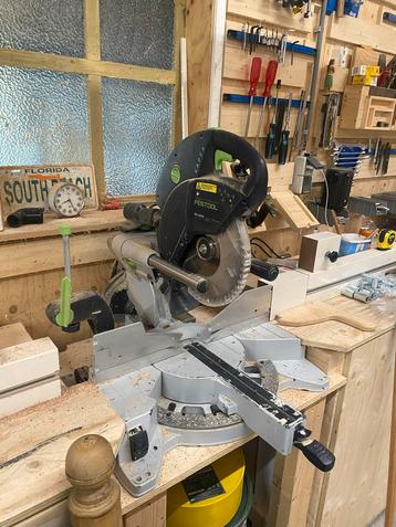 Kapel Ks120EB Afkortzaag - Gebruikt beschikbaar voor biedingen