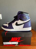 Nike Air Jordan 1 “Court Purple 2.0” US 10.5, Kleding | Heren, Schoenen, Ophalen of Verzenden, Zo goed als nieuw, Overige kleuren