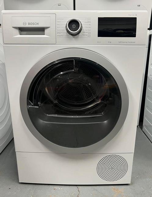 Bosch Serie 6 droger 8KG A++ warmtepomp 2025, Witgoed en Apparatuur, Wasdrogers, Zo goed als nieuw, Condens, 8 tot 10 kg, 85 tot 90 cm