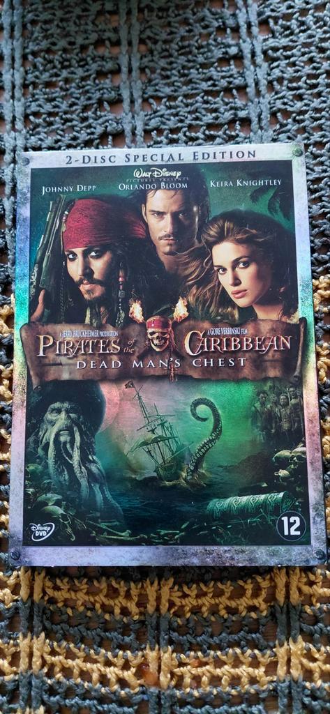 Pirates of the Caribbean: Dead Man's Chest (DVD), Cd's en Dvd's, Dvd's | Actie, Zo goed als nieuw, Actie, Boxset, Vanaf 12 jaar