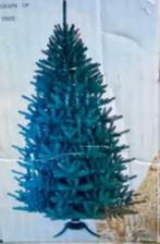 Kunst kerstboom  Noorse spar met voet 215cm, Ophalen, Zo goed als nieuw