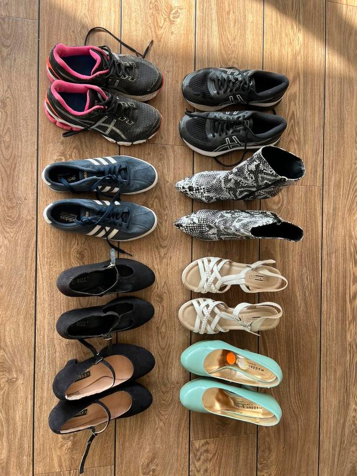 Diverse damesschoenen maat 38, Kleding | Dames, Schoenen, Zo goed als nieuw, Overige kleuren, Ophalen