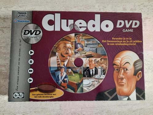 Cluedo DVD game spel als nieuw, Hobby en Vrije tijd, Gezelschapsspellen | Bordspellen, Zo goed als nieuw, Een of twee spelers