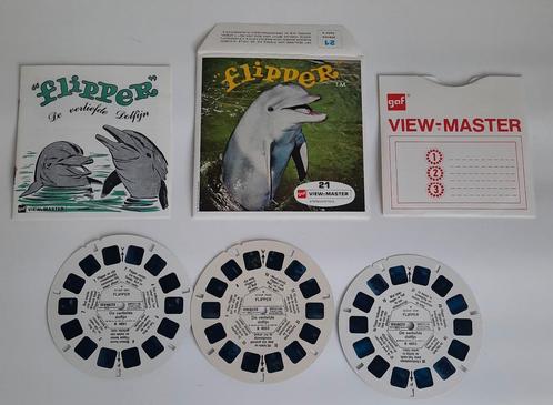 View Master Flipper 3 schijfjes + boekje, Verzamelen, Speelgoed, Zo goed als nieuw, Ophalen of Verzenden