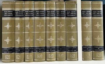 Matthew Henry Bijbelverklaring, compleet in 9 delen beschikbaar voor biedingen